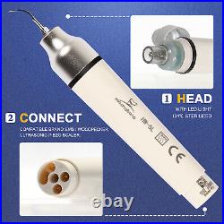 5 X Dental Fiber Optic Ultrasonic Scaler LED Handpiece EMS Cavitron HU! S