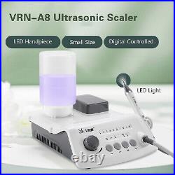 Cavitron Dental Ultrasonic Scaler fit EMS Woodpecker+LED Handpiece+Tips+Bottles