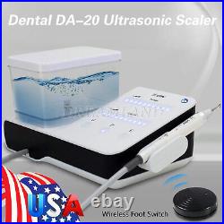 Dental Ultrasonic Piezo Scaler LED Detachable Handpiece 10 Tips for EMS Cavitron