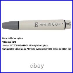 Dental Ultrasonic Scaler Cavitron LED Handpiece SATELEC ACTEON Piezo Tips H3 10Z