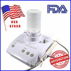 Dental Ultrasonic Scaler Compatible with Cavitron EMS + 5Tips + 2 Bottles ux