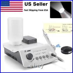 LED Cavitron Dental Piezoelectric Ultrasonic Scaler with 5Tips fit Woodpecker EMS