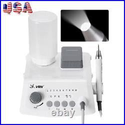 LED Cavitron Dental Piezoelectric Ultrasonic Scaler with 5Tips fit Woodpecker EMS