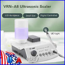 LED Cavitron Dental Ultrasonic Scaler fit EMS +Handpiece+Tips+Bottles SK-A8 FDA