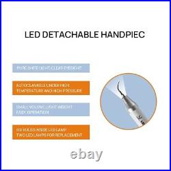 LED Dental Ultrasonic Piezo Scaler Detachable Handpiece Bottle fit EMS Cavitron