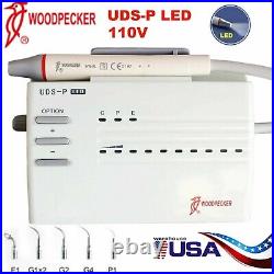 Original Woodpecker UDS-P LED Dental Ultrasonic Piezo Scaler Cavitron 6 Tips