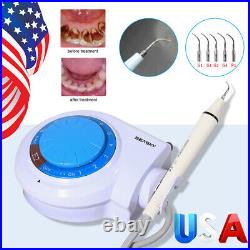 SEASKY Dental Ultrasonic Piezo Scaler with Handpiece 5Tips fit EMS for Cavitron