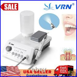 US Cavitron Dental Ultrasonic Scaler fit EMS + LED Handpiece+Tips+Bottles VRN-A8